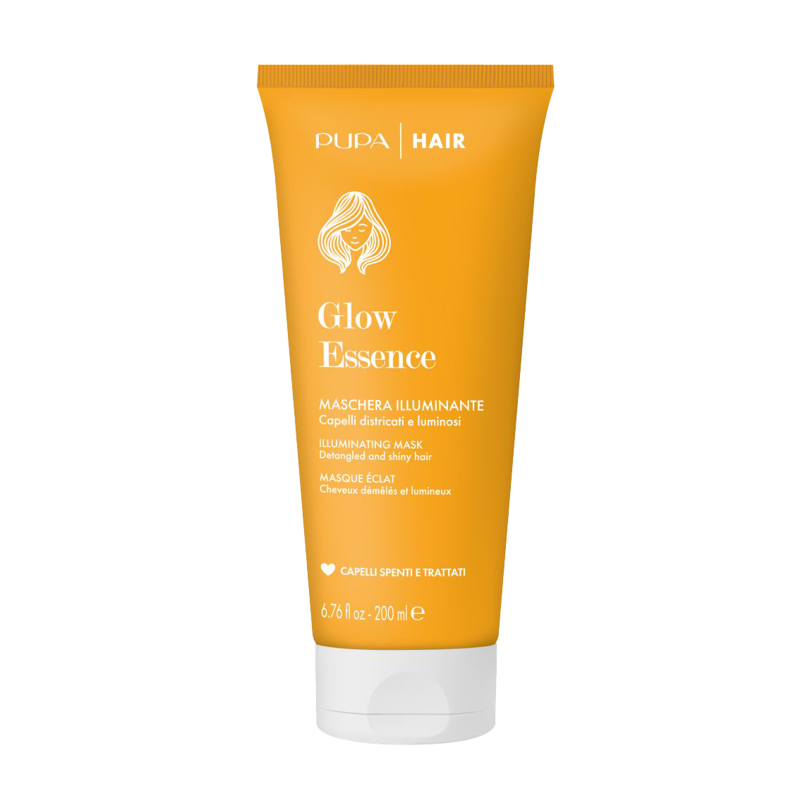 Маска Pupa Glow Essence Illuminating Mask для блиску волосся, 200 мл