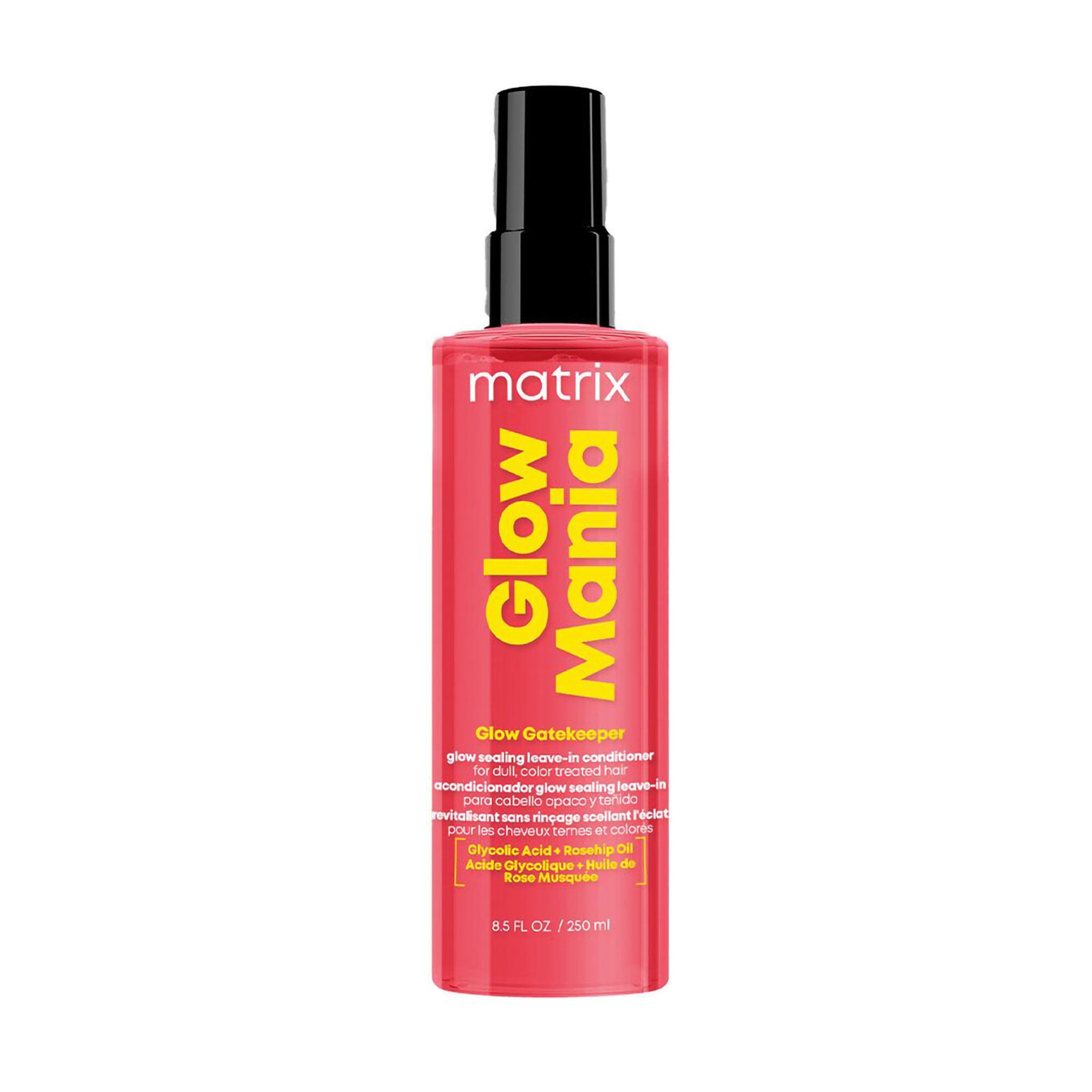 Незмивний засіб-догляд Matrix Glow Mania Glow Gatekeeper для посилення сяйва тьмяного та фарбованого волосся, 250 мл